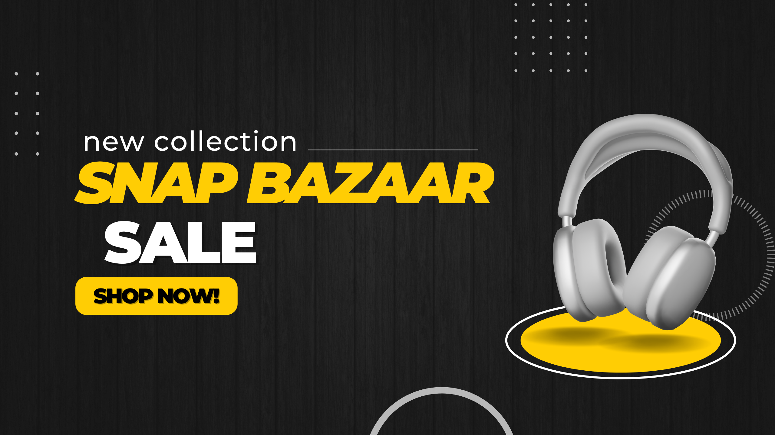 Black Yellow Bold Bag Fashion Sale Banner (2)