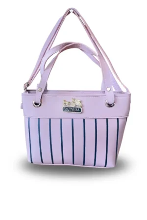Lavender Coach Handbag